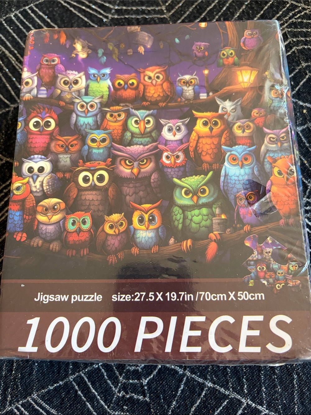 Colorful Owl Puzzle - 1000 Piece Jigsaw (Multicolor)